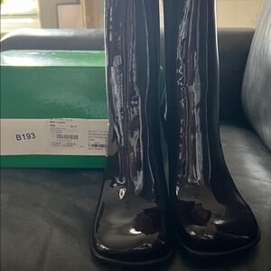 Bottega Veneta Glossy burgundy Heeled Boots